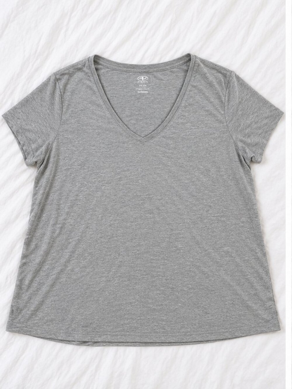 Athletic Works Gray V-Neck Performance T-Shirt – Size 2XL